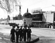 1968 г. Строительство Дворца профсоюзов на территории монастыря